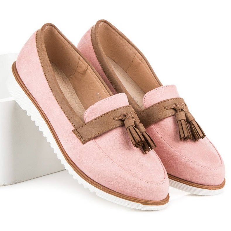 Boho VICES rosa Loafer 1