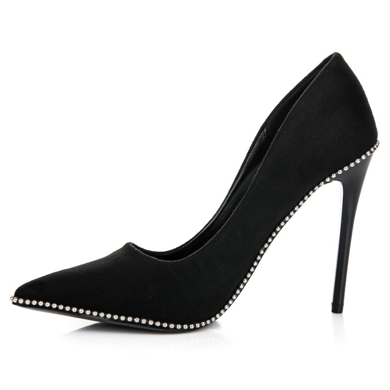 Seastar Modische schwarze High Heels 1
