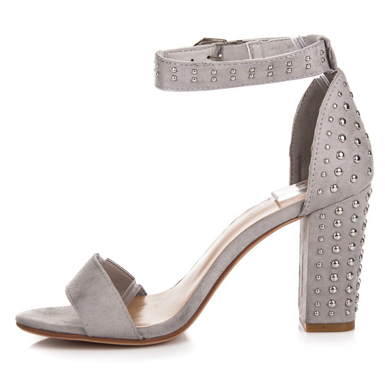 Seastar Wildledersandalen auf einem Pfosten grau 1