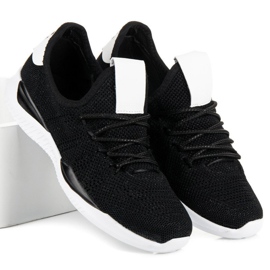 Schwarze Sportschuhe zum Hineinschlüpfen 2