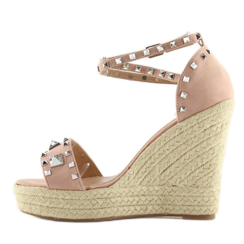 Espadrilles auf Keilabsatz rosa 100-862SC rosa 2