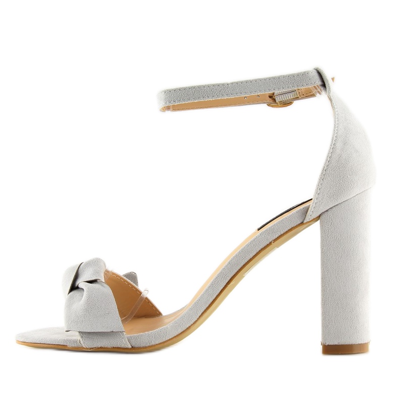 Graue Sandaletten 118-11 grau 1