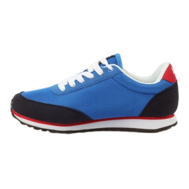 American Club Amerikanische blaue Damen-Schnürsportschuhe 2