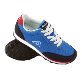 American Club Amerikanische blaue Sportschuhe marineblau 3