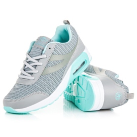 Ax Boxing Modische Sportschuhe blau grau 2