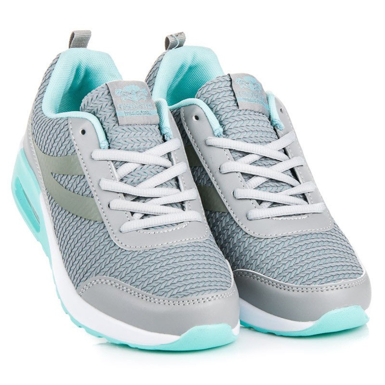 Ax Boxing Modische Sportschuhe blau grau 1