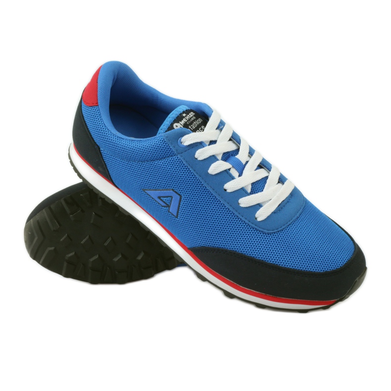 American Club Amerikanische blaue Sportschuhe marineblau 3