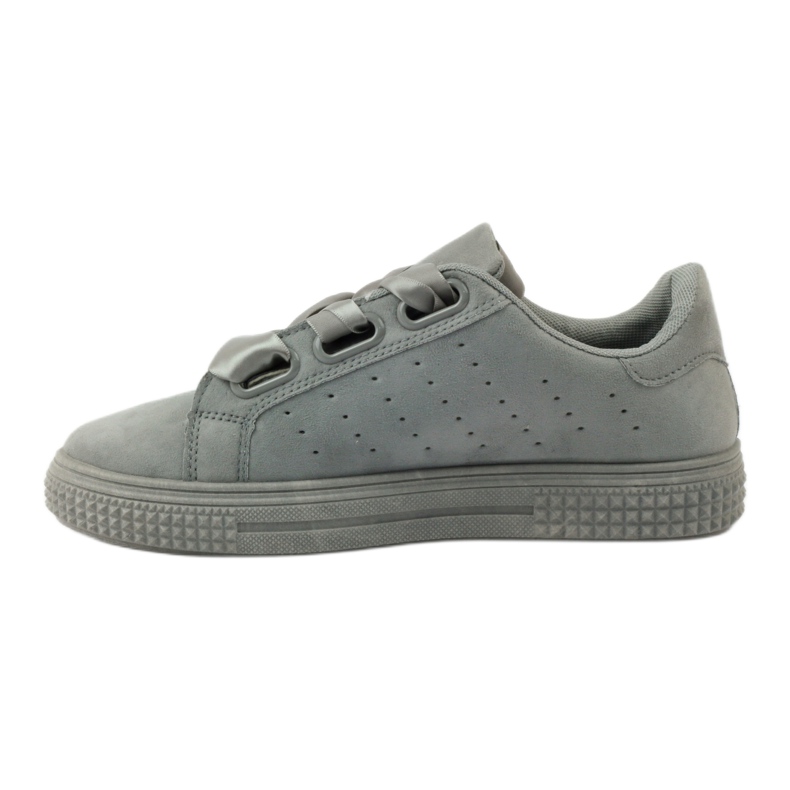 McKey Creepers Sportschuhe mit grauem Band gebunden 2