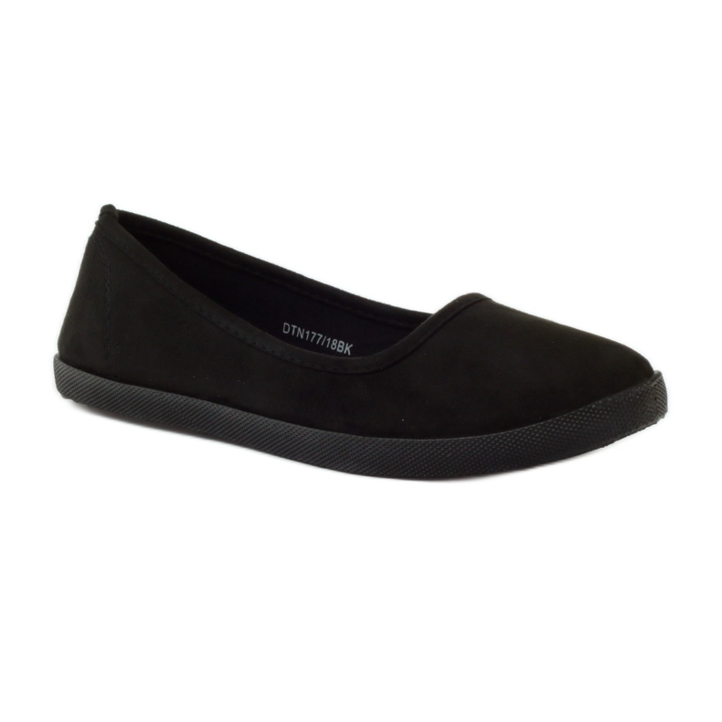 McKey Schwarze Turnschuhe, Slip-On-Turnschuhe 1