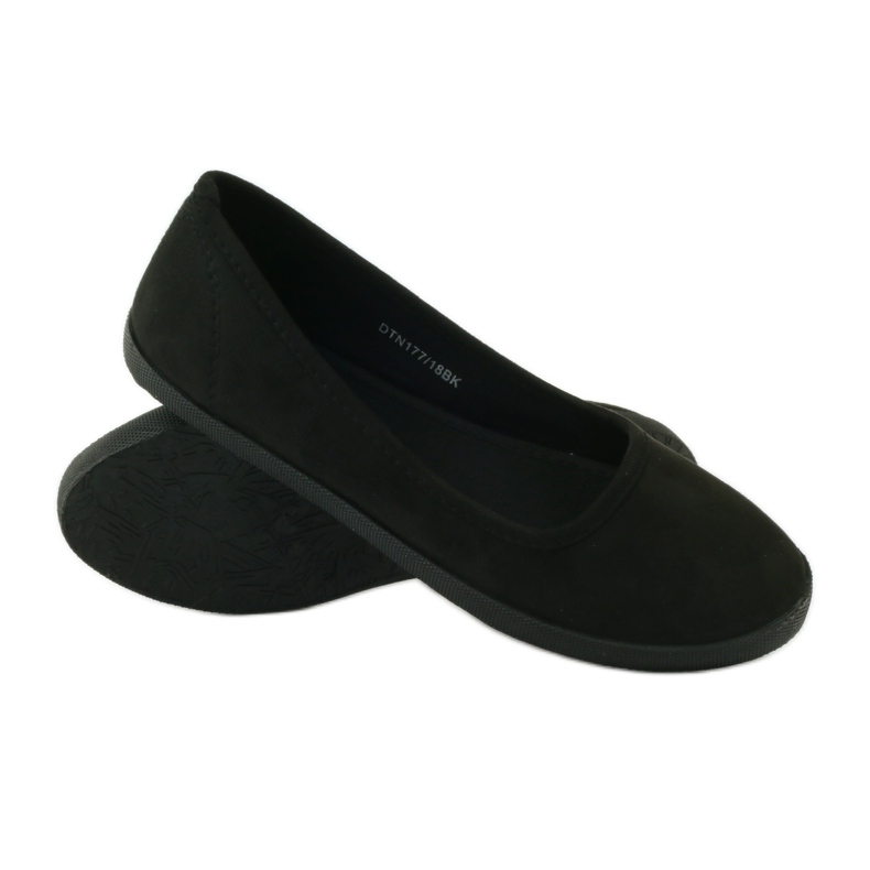 McKey Schwarze Turnschuhe, Slip-On-Turnschuhe 3