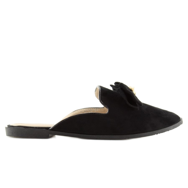 Schwarz Lordsy Hausschuhe D-6539 schwarz 1