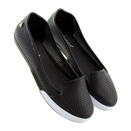 Meliski schwarze LC-91 schwarze Turnschuhe 1