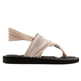 Sandalen, baumwollrosa Sandalen DD82P Pink 2