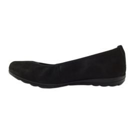 Ballerinas aus Leder für Damen Filippo 024 schwarz 2