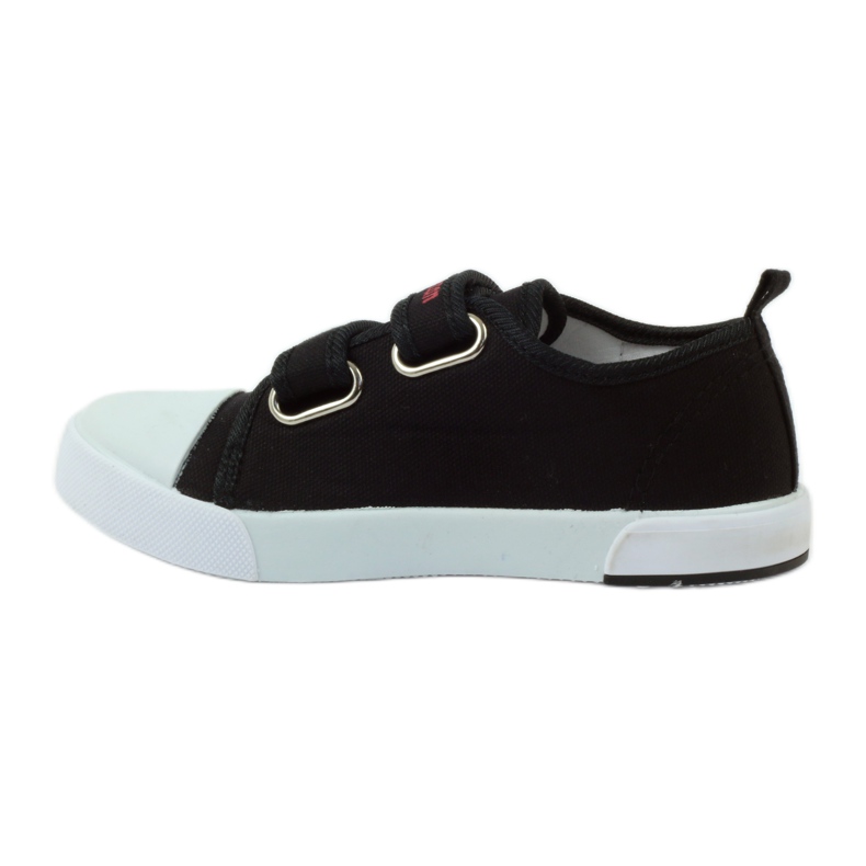 American Club Amerikanische Kinder-Sneakers aus Leder rot grau schwarz 2