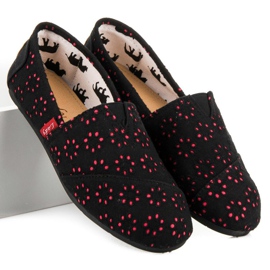 L. Day Slip-on-Espadrilles schwarz 2