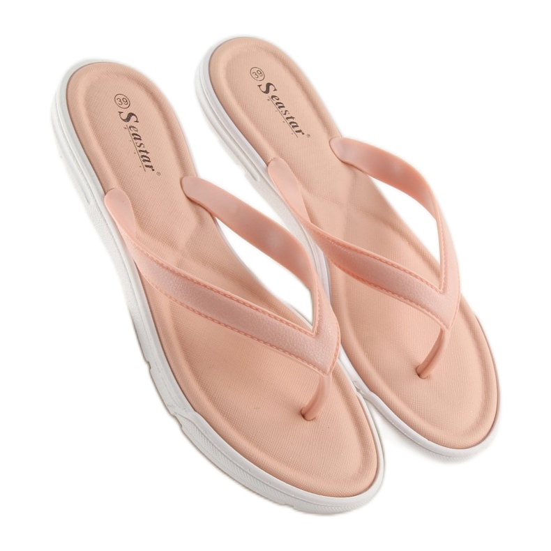 Pink CK41P Pinke Flip-Flops für Damen rosa 2