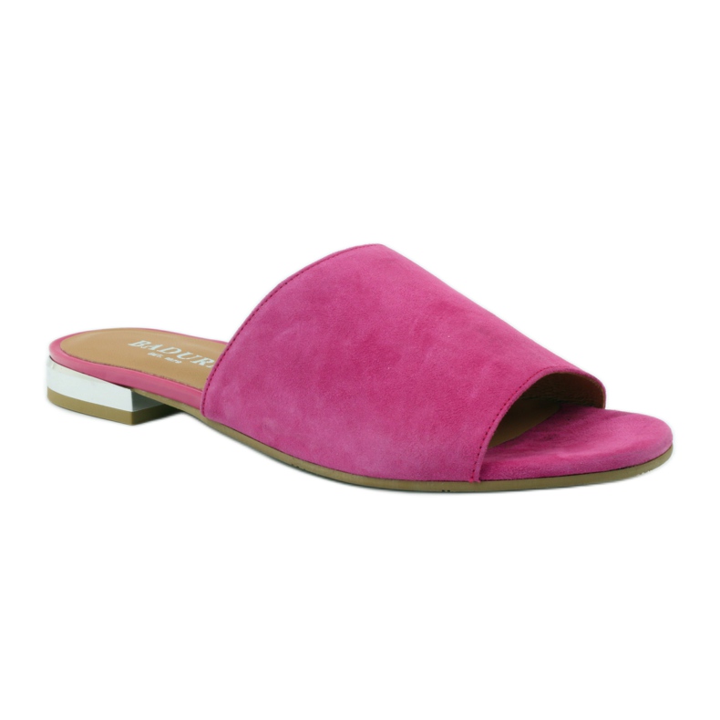 Elegante Hausschuhe Badura 5155 fuchsia rosa 1