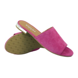 Elegante Hausschuhe Badura 5155 fuchsia rosa 3