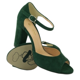 ESPINTO 246 grüne Sandalen rot 3