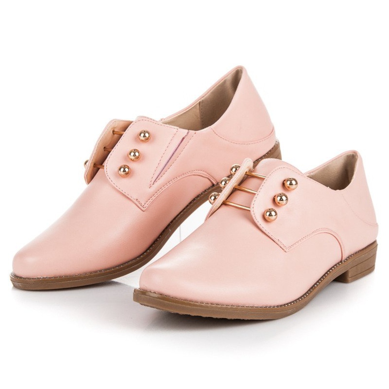 Anesia Paris Elegante Schlupfschuhe rosa 1