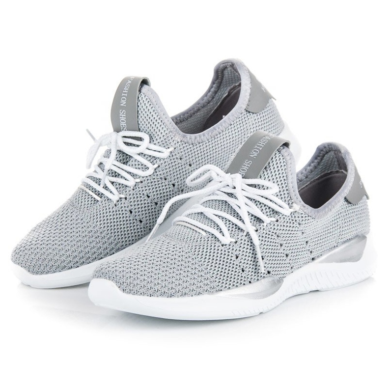 Graue Sneaker zum Hineinschlüpfen 2