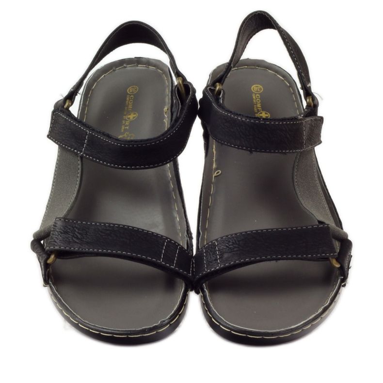 M.Daszyński Jesus-Sandalen, schwarze Lederinnensohle 4