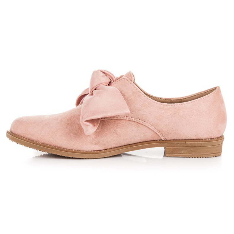 Bestelle Schlupfschuhe aus Wildleder rosa 1