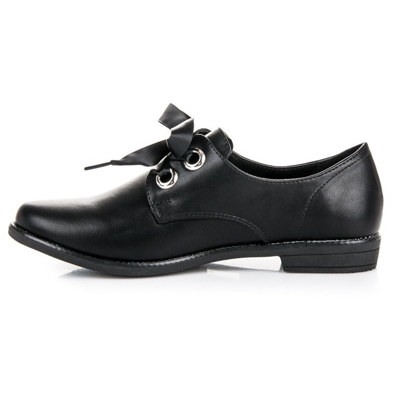 Anesia Paris Schuhe mit Bändern schwarz 1