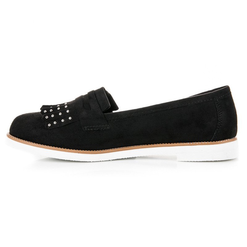 Sixth Sense Schwarze Wildleder-Loafer 1