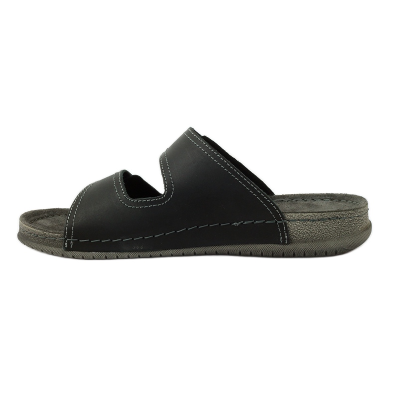 Inblu TH06 Flip-Flops mit Klettverschluss schwarz 2
