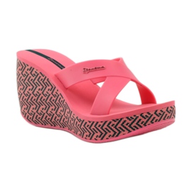 Damen-Keilhausschuhe Ipanema 82288 schwarz rosa 1