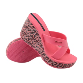 Damen-Keilhausschuhe Ipanema 82288 schwarz rosa 3