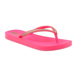 Flip-Flops Goldkette Ipanema 8238 rosa gelb 1
