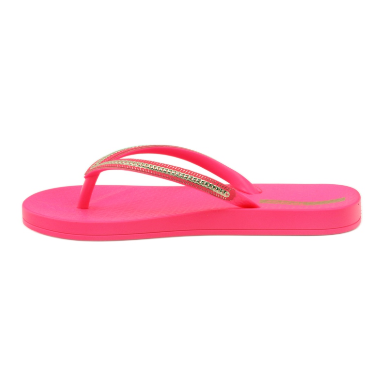 Flip-Flops Goldkette Ipanema 8238 rosa gelb 2
