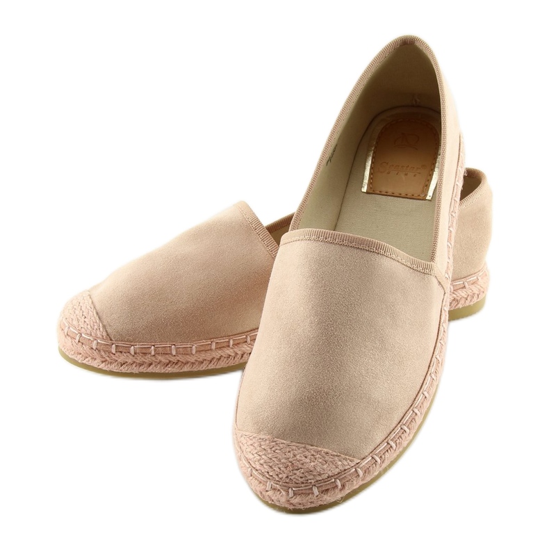 Espadrilles voller Farbe rosa BB17P rosa 1