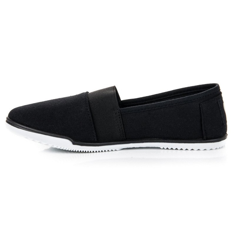 Mckeylor Schwarze Textil-Slipper 1