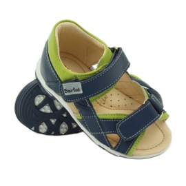 Klettsandalen Bartuś 137 marineblau grün 3