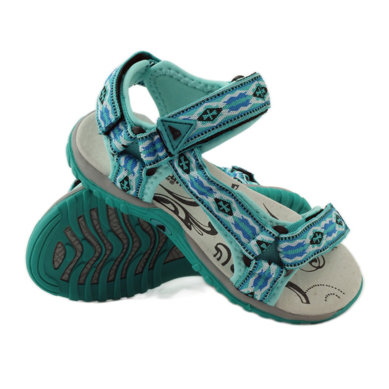 American Club Sandale mit Einsatz aus amerikanischem 5268-Leder mehrfarbig 3