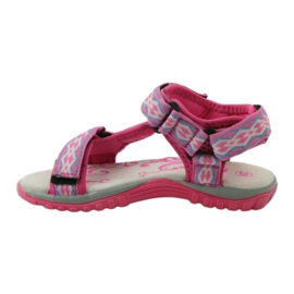 American Club Sandale mit Einsatz aus amerikanischem 5268-Leder violett rosa 2