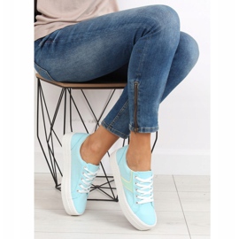 Blaue K1831401 Celeste Sneakers mit hohen Sohlen 2