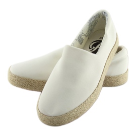 Espadrilles zum Hineinschlüpfen weiß k1833801 blanco 1