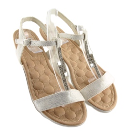 Weiße Sandalen für Frauen 769 weiß 1