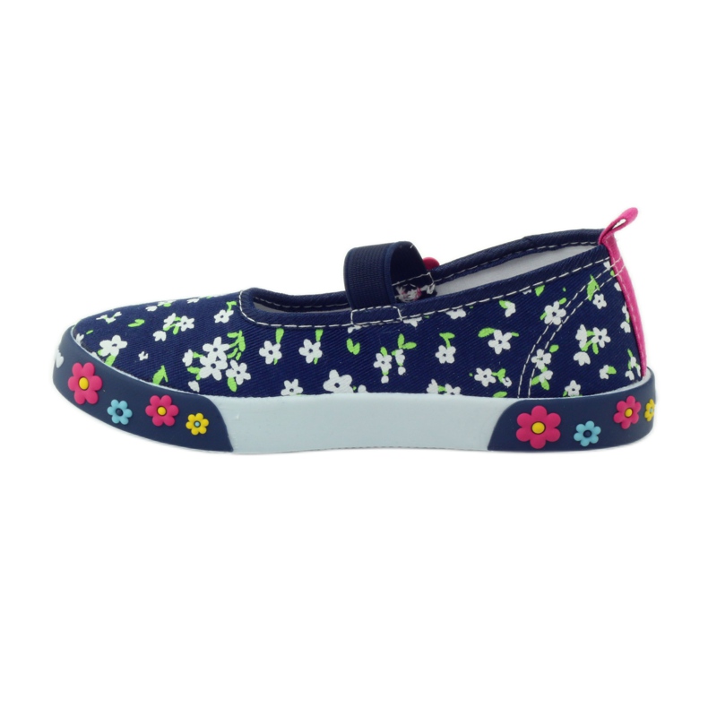American Club Amerikanische Sneaker mit Lederinnensohle marineblau 2
