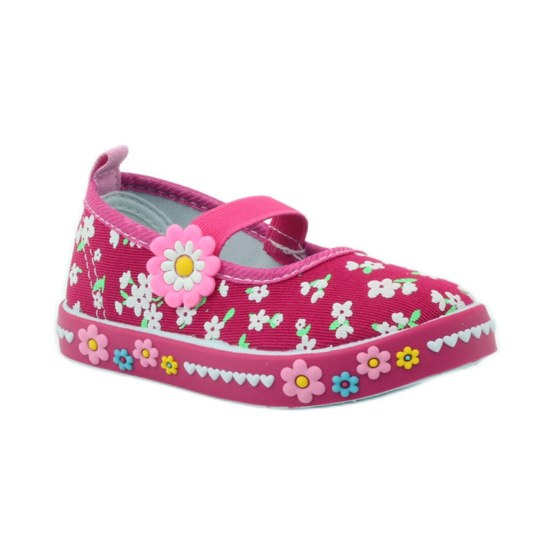 American Club Amerikanische Sneaker mit Lederinnensohle grün gelb rosa 2