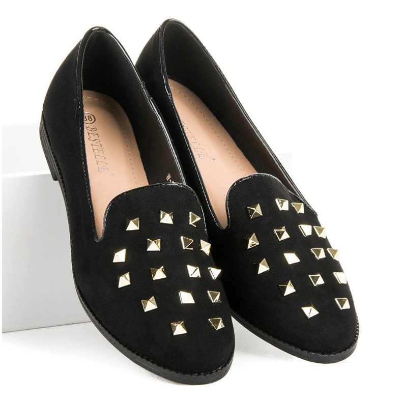 Bestelle Schwarze Herren mit Nieten 1