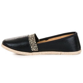 MCKEYLOR Schwarze Espadrilles 1