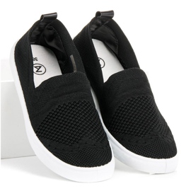 MCKEYLOR Slip-On-Sneaker aus Textil schwarz 2
