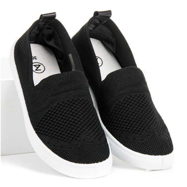 MCKEYLOR Slip-On-Sneaker aus Textil schwarz 2