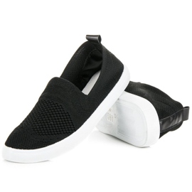 MCKEYLOR Slip-On-Sneaker aus Textil schwarz 1